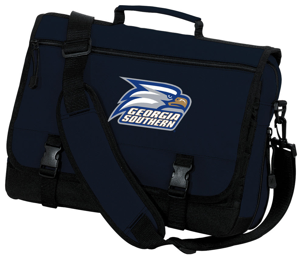 Georgia Southern Messenger Bag GS Eagles Classic Laptop Bag