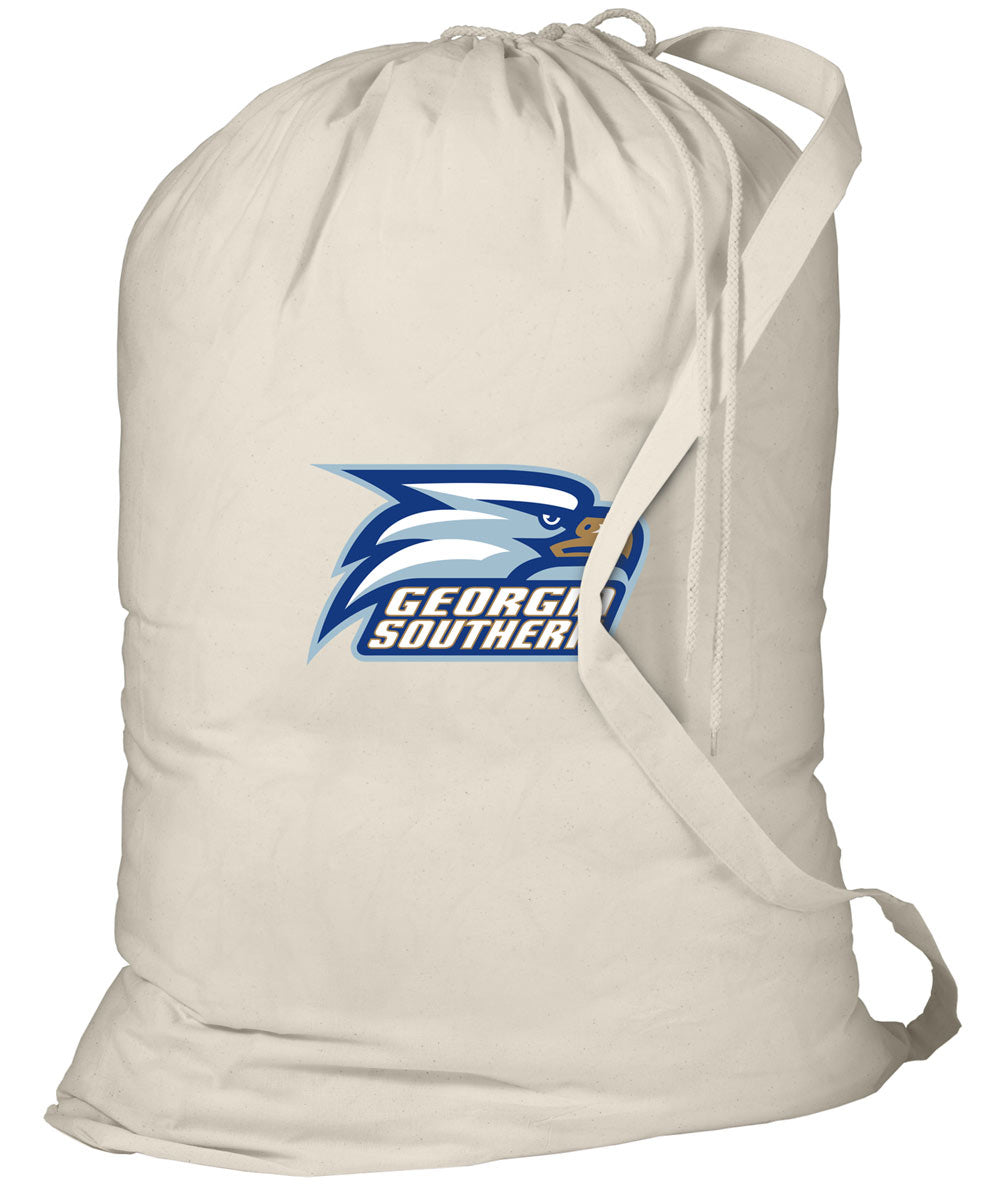 Georgia Southern Laundry Bag GS Eagles Clothes Bag