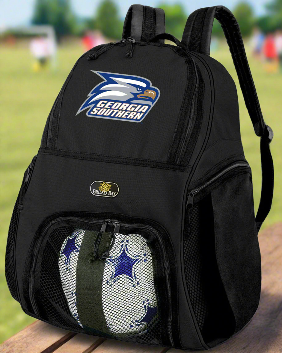 Georgia Southern University Soccer Ball Backpack or Volleyball Sports Gear Bag