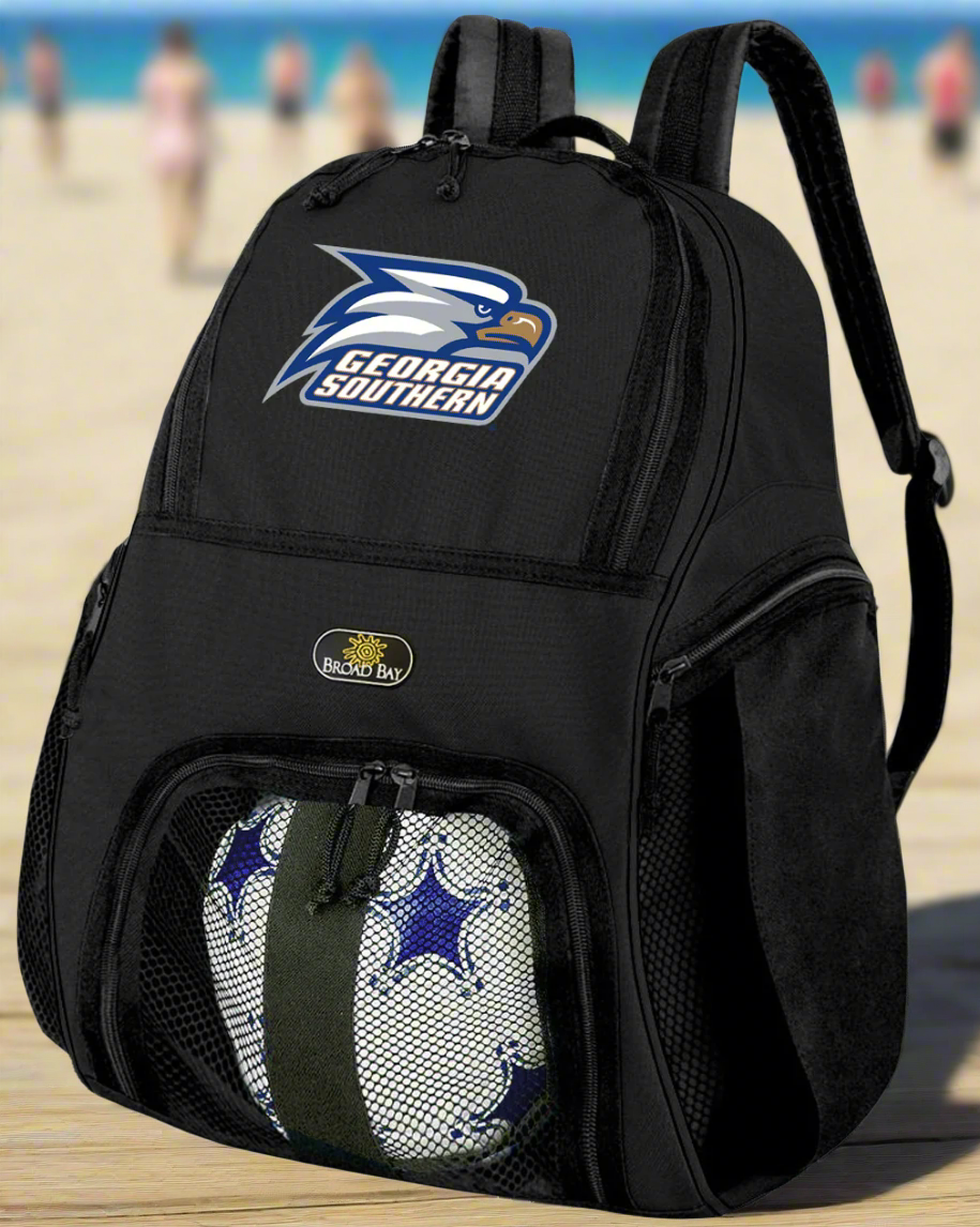 Georgia Southern University Soccer Ball Backpack or Volleyball Sports Gear Bag