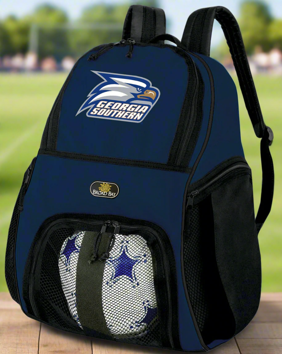 Georgia Southern University Soccer Ball Backpack or Volleyball Sports Gear Bag