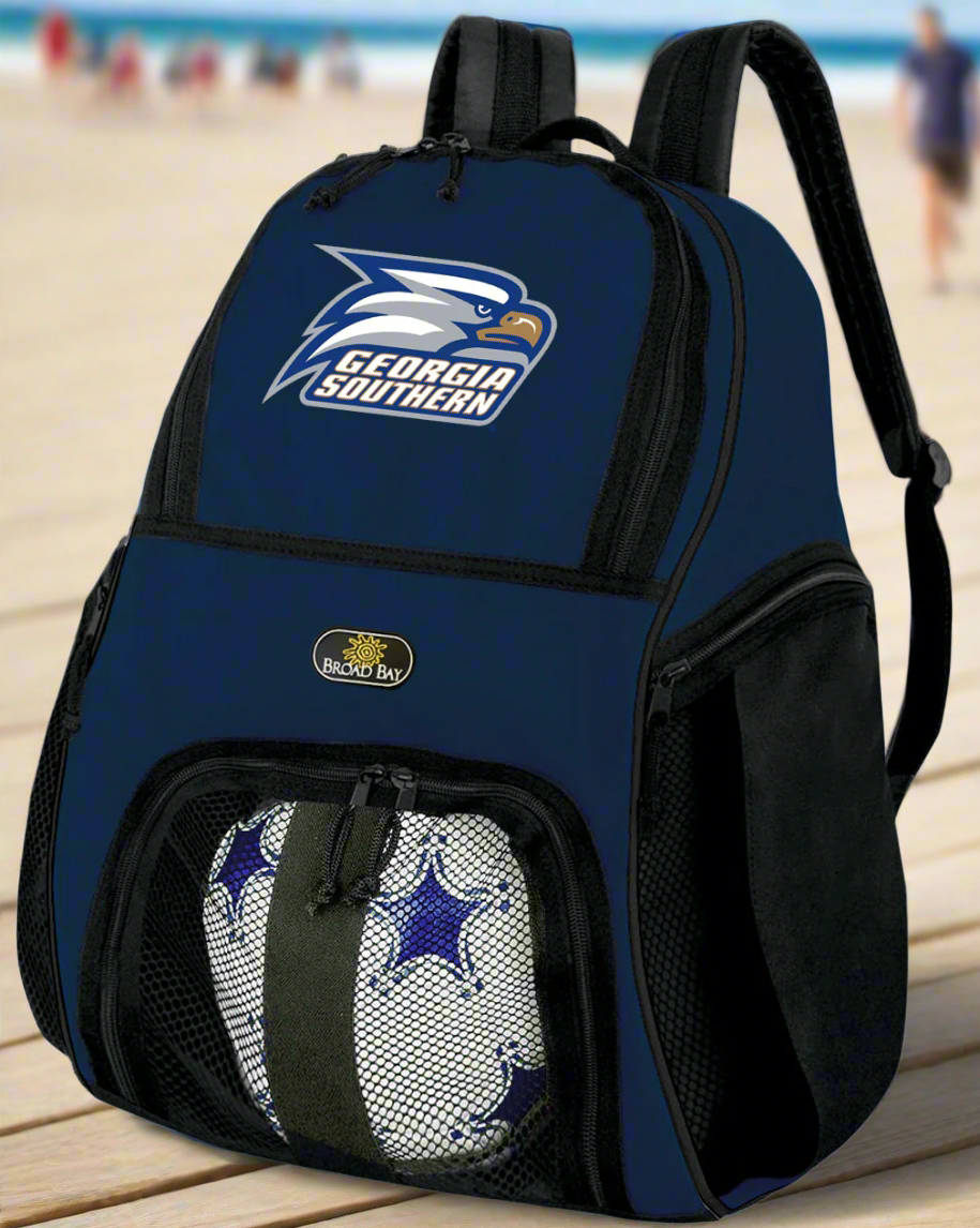 Georgia Southern University Soccer Ball Backpack or Volleyball Sports Gear Bag