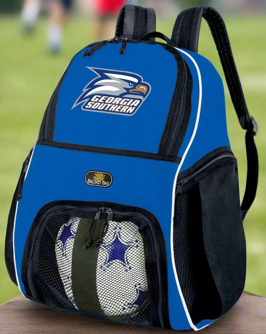 Georgia Southern University Soccer Ball Backpack or Volleyball Sports Gear Bag