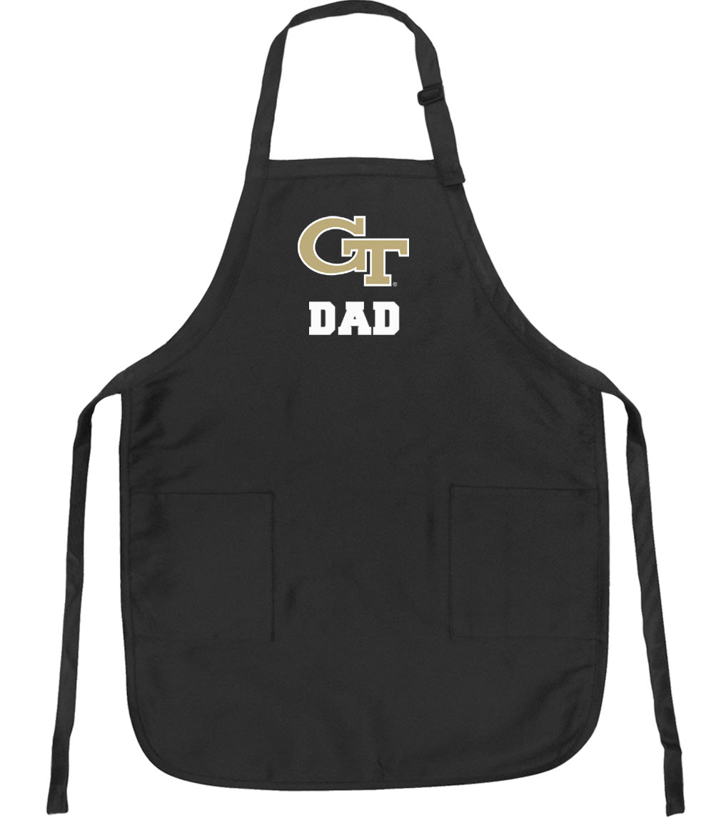 Georgia Tech Apron Georgia Tech Logo Apron - Stain Resistant Fabric