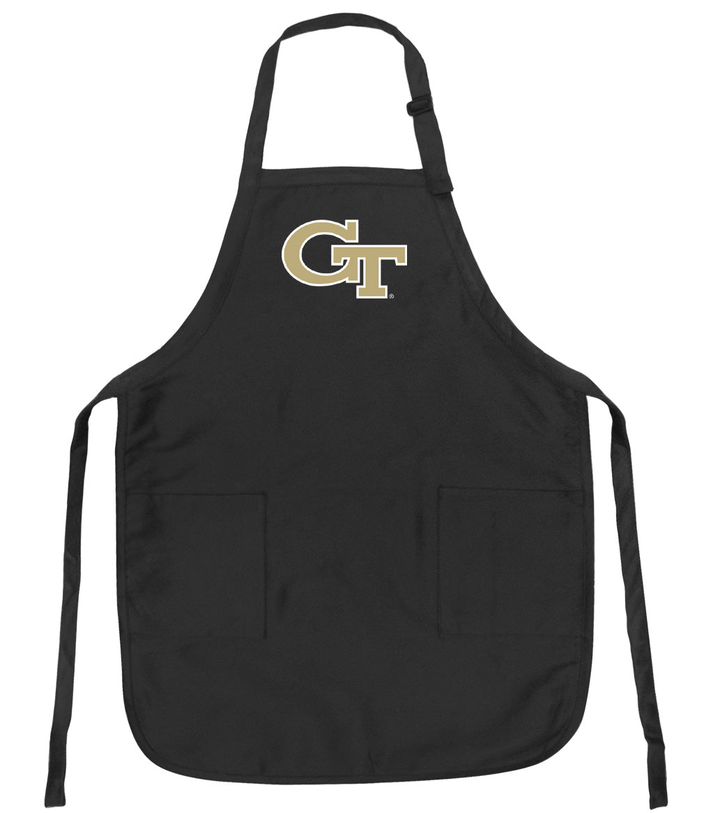 Georgia Tech Apron Georgia Tech Logo Apron - Stain Resistant Fabric