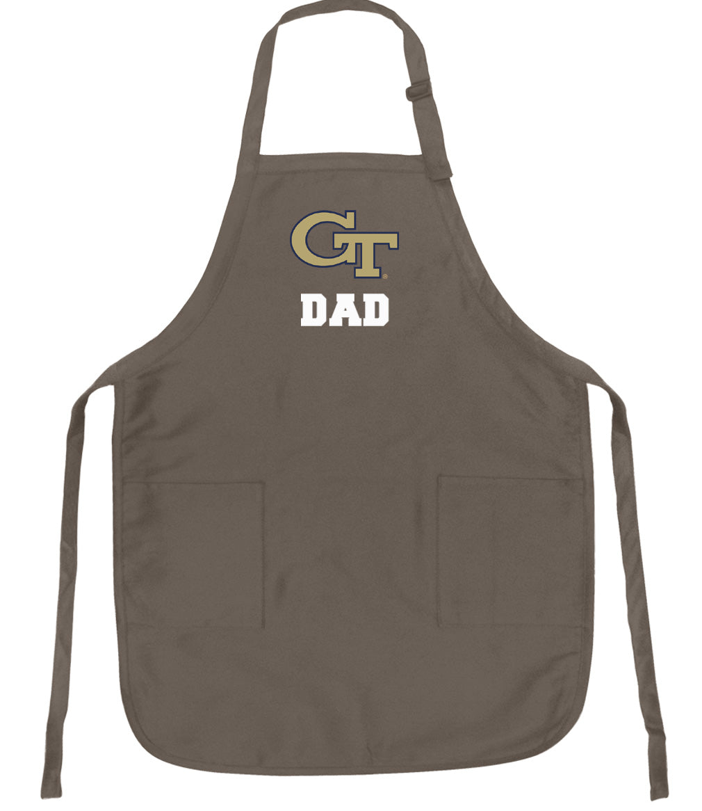 Georgia Tech Apron Georgia Tech Logo Apron - Stain Resistant Fabric