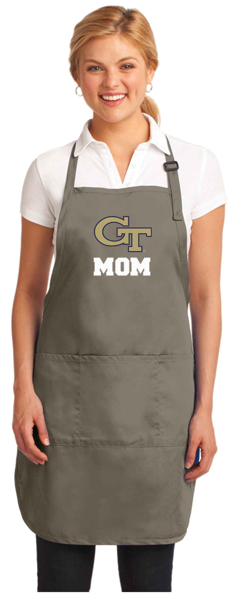 Georgia Tech Apron Georgia Tech Logo Apron - Stain Resistant Fabric