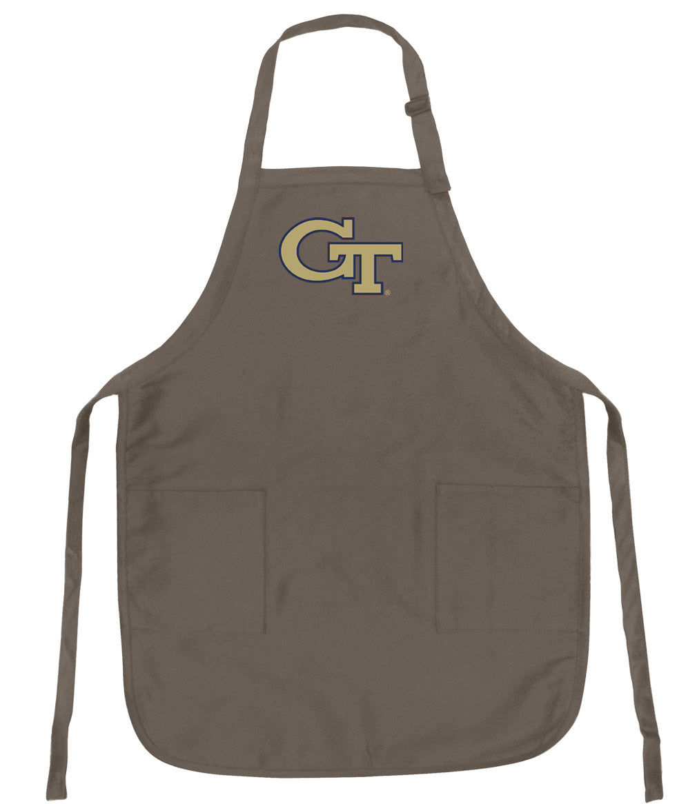 Georgia Tech Apron Georgia Tech Logo Apron - Stain Resistant Fabric