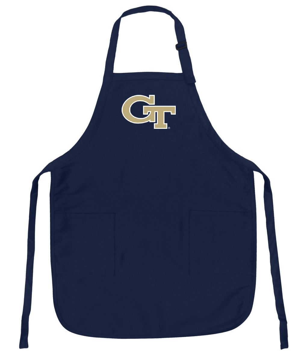 Georgia Tech Apron Georgia Tech Logo Apron - Stain Resistant Fabric