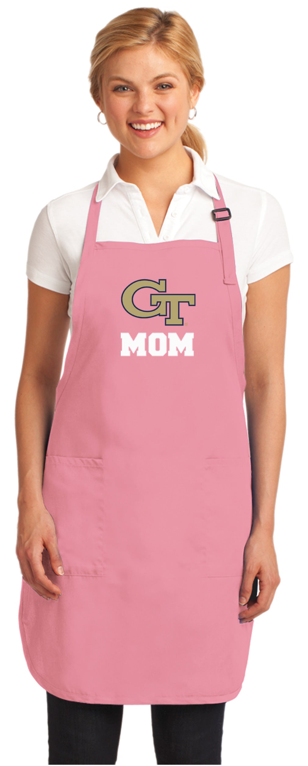 Georgia Tech Apron Georgia Tech Logo Apron - Stain Resistant Fabric