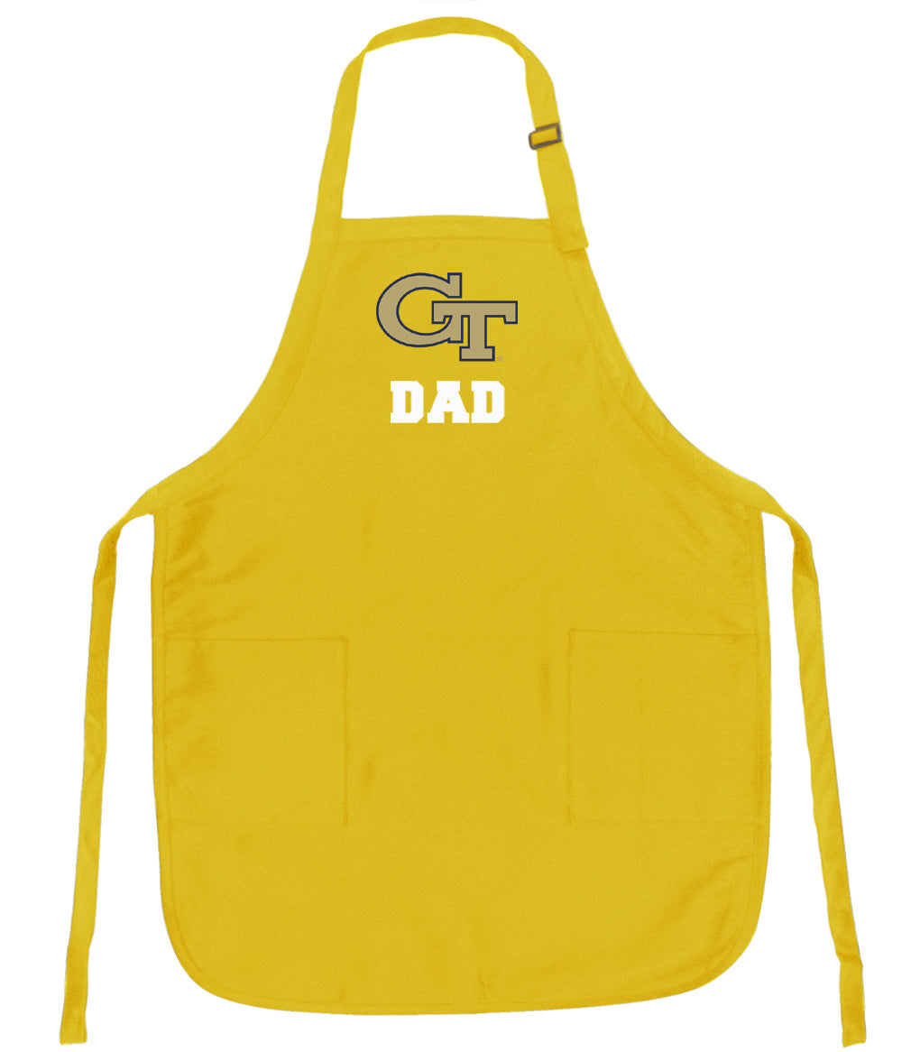 Georgia Tech Apron Georgia Tech Logo Apron - Stain Resistant Fabric