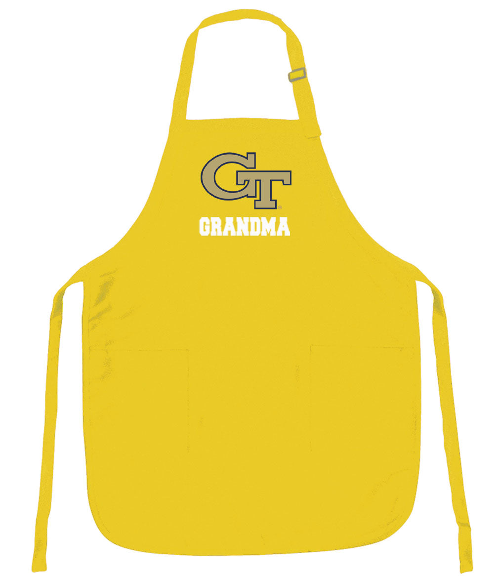 Georgia Tech Apron Georgia Tech Logo Apron - Stain Resistant Fabric