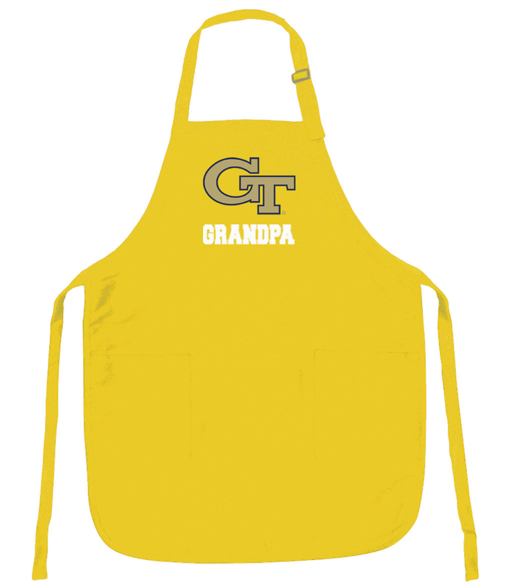 Georgia Tech Apron Georgia Tech Logo Apron - Stain Resistant Fabric