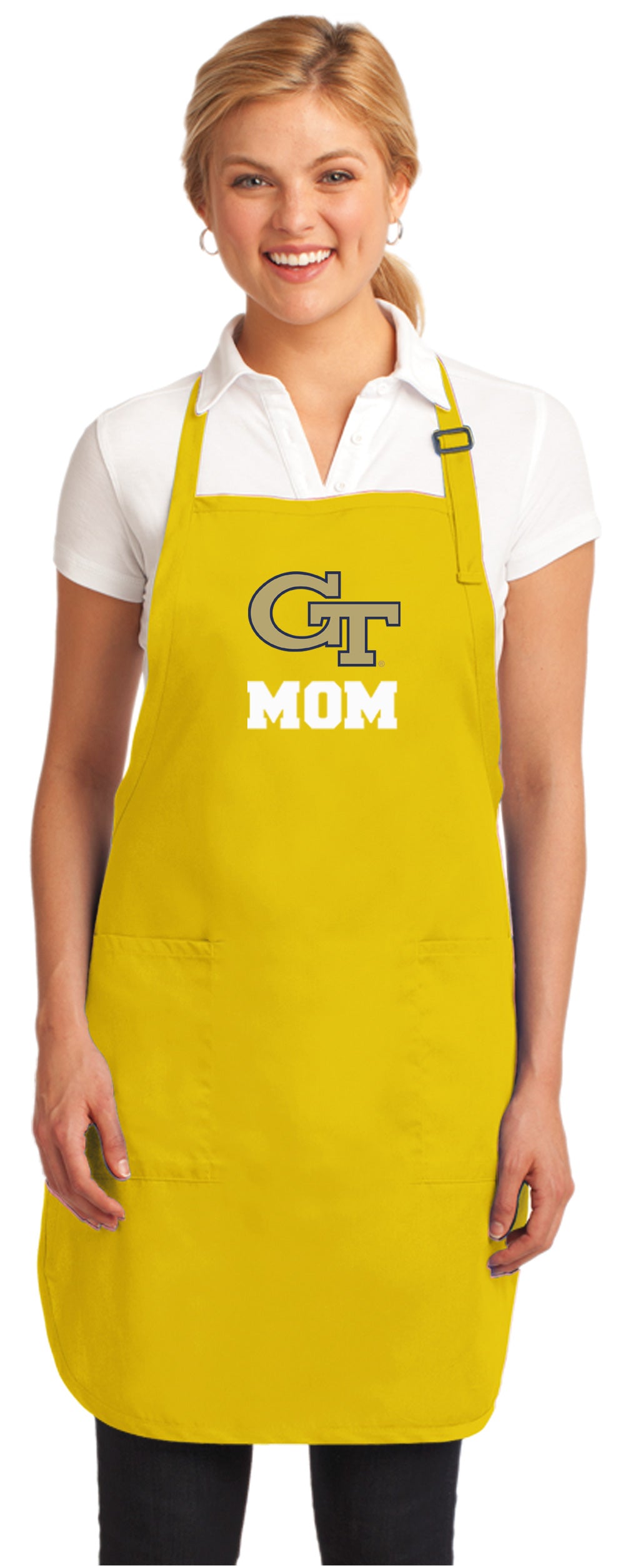 Georgia Tech Apron Georgia Tech Logo Apron - Stain Resistant Fabric