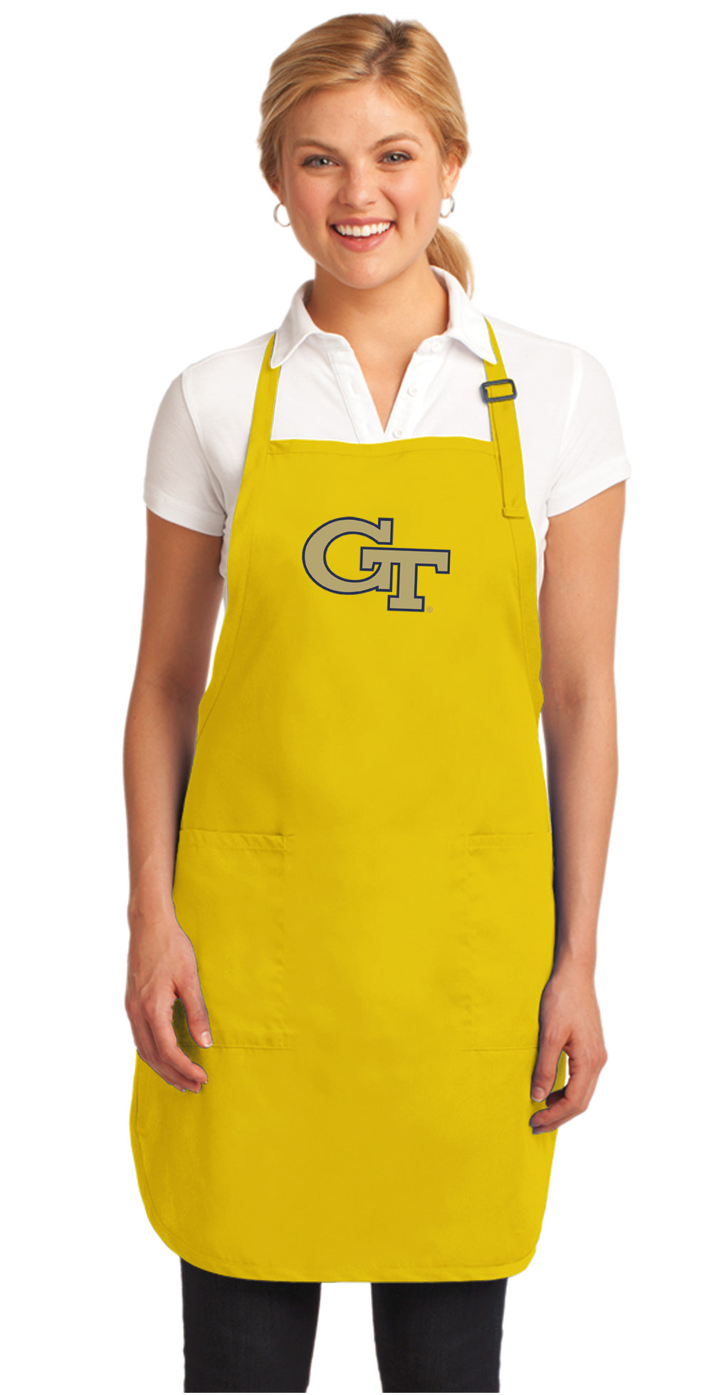 Georgia Tech Apron Georgia Tech Logo Apron - Stain Resistant Fabric