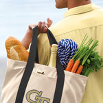 Georgia Tech Canvas Tote Bag Georgia Tech Logo Classic Tote