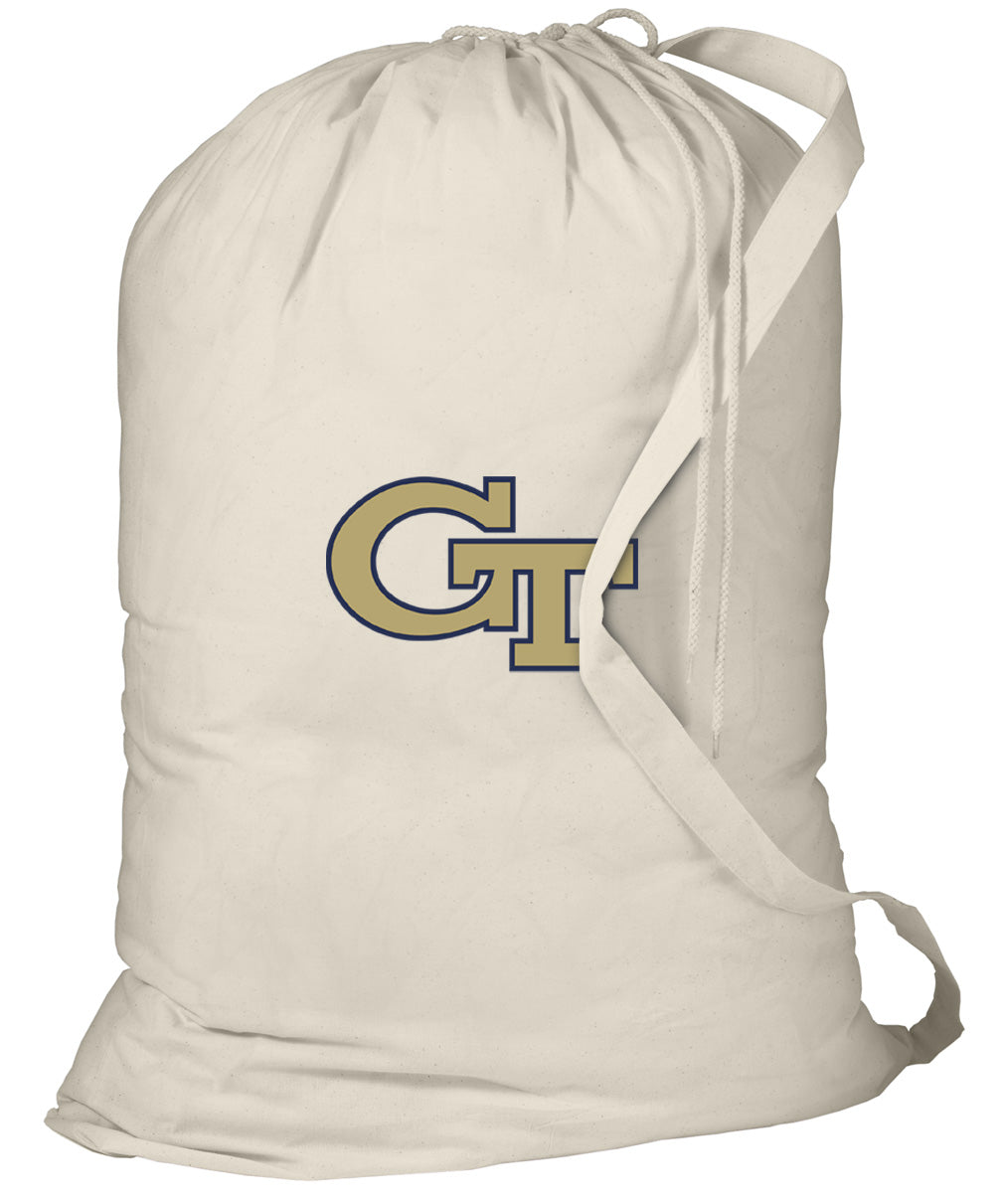 Georgia Tech Laundry Bag Georgia Tech Logo Clothes Bag