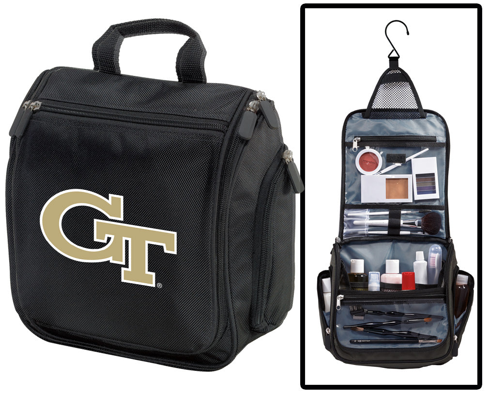 Georgia Tech Toiletry Bag or Mens Georgia Tech Logo Travel Shaving Kit