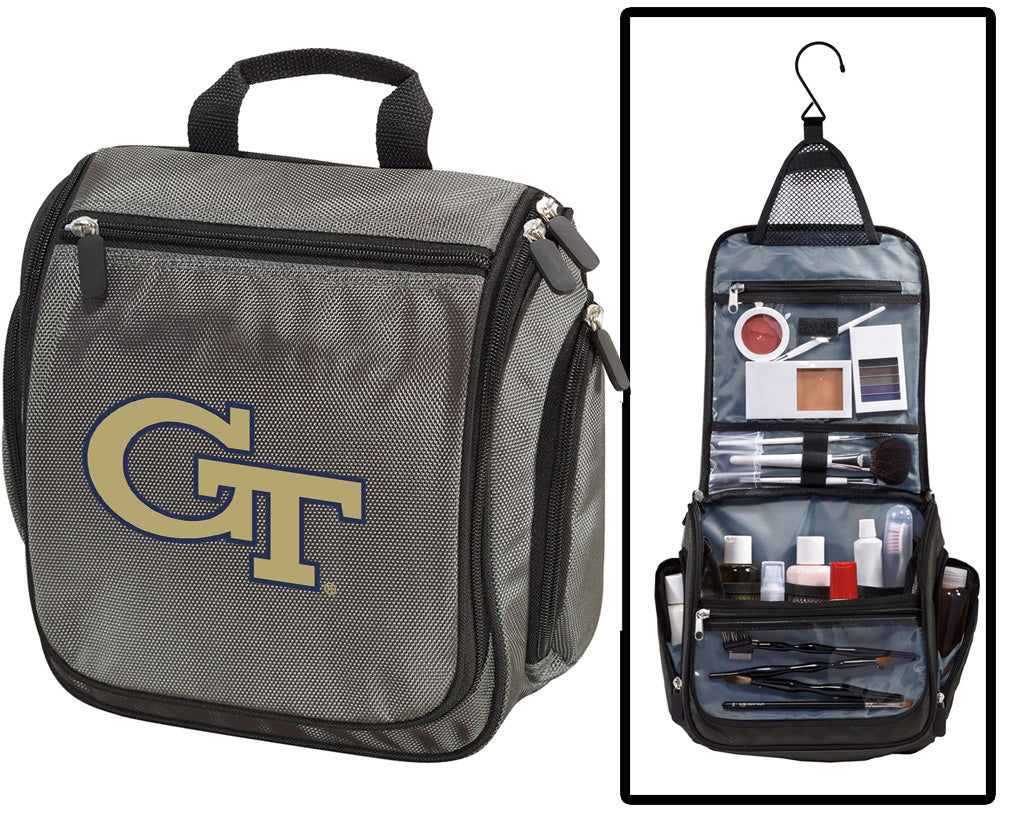 Georgia Tech Toiletry Bag or Mens Georgia Tech Logo Travel Shaving Kit