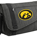 University of Iowa Messenger Bag Iowa Hawkeyes Travel Bag