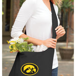 University of Iowa Cross Body Bag Iowa Hawkeyes Shoulder Tote Bag - Sling Style