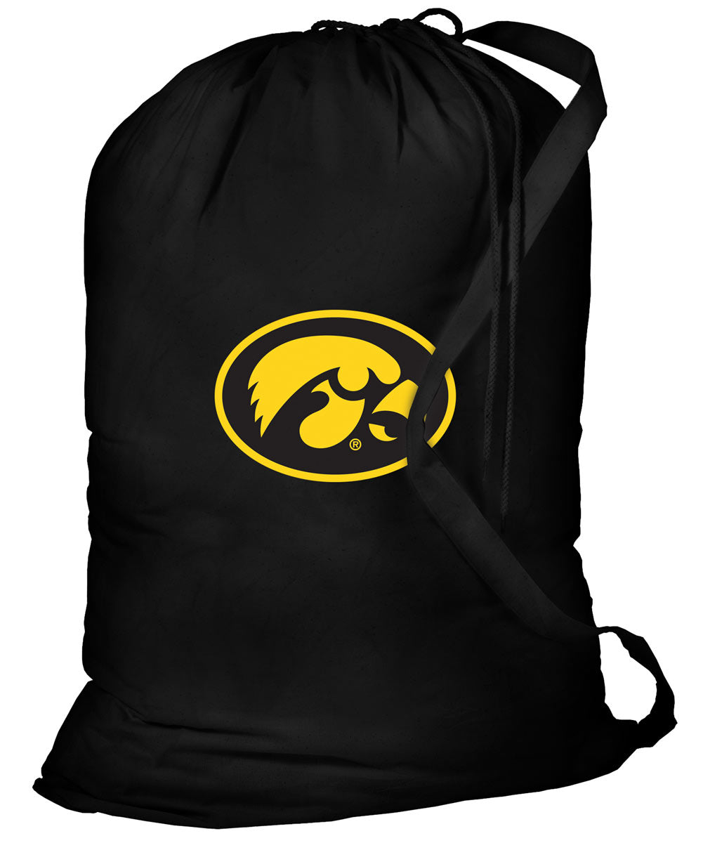 University of Iowa Laundry Bag Iowa Hawkeyes Clothes Bag