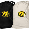 University of Iowa Laundry Bags 2 PC Set Iowa Hawkeyes Clothes Bags