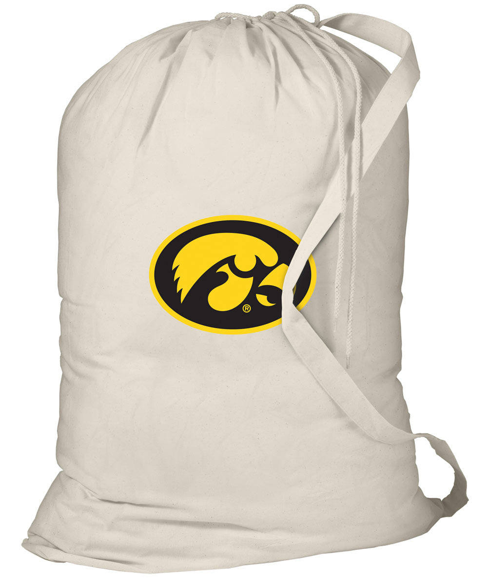 University of Iowa Laundry Bag Iowa Hawkeyes Clothes Bag