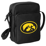 University of Iowa Crossbody Bag Iowa Hawkeyes Travel Sling Pack