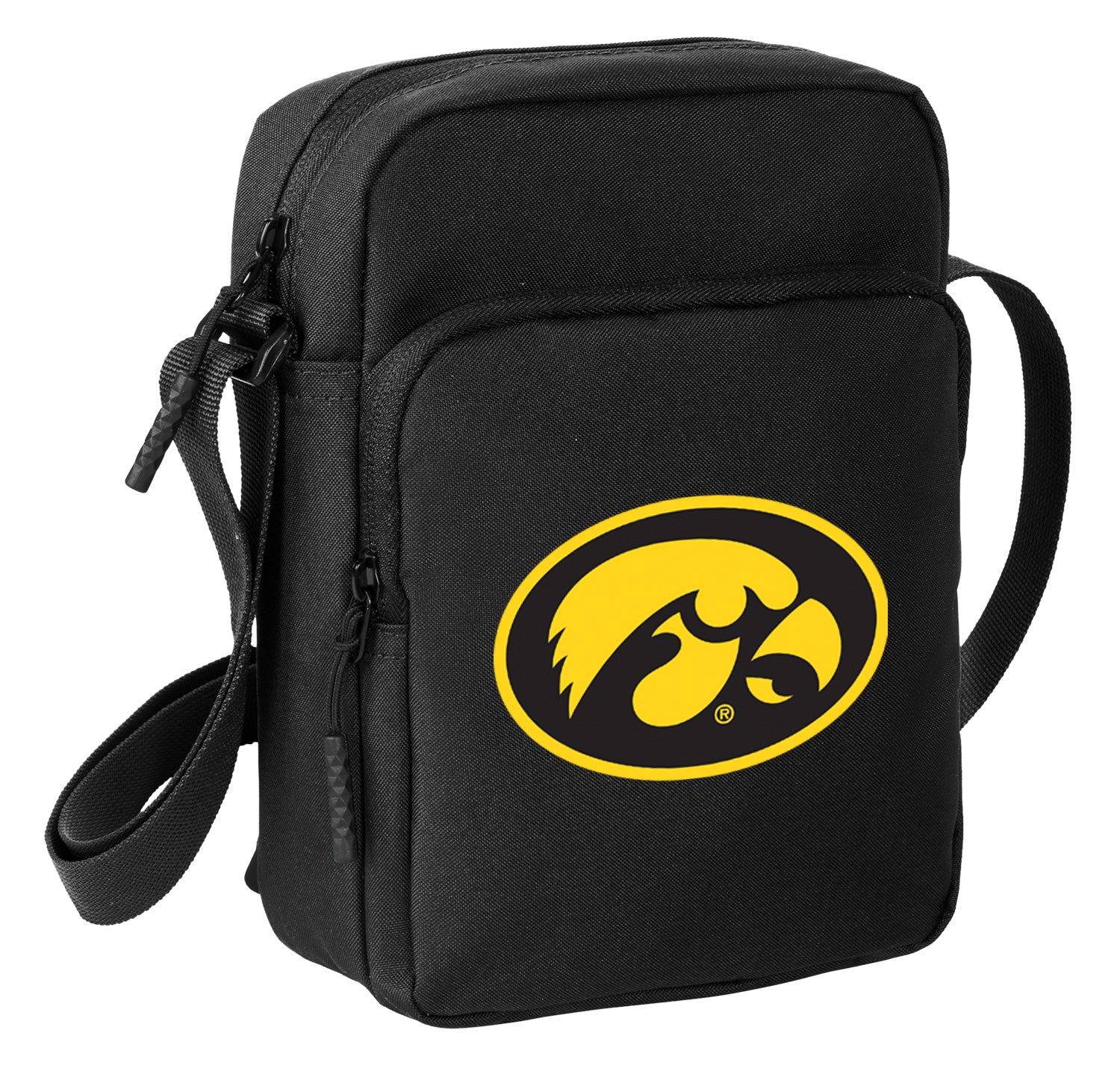 University of Iowa Crossbody Bag Iowa Hawkeyes Travel Sling Pack