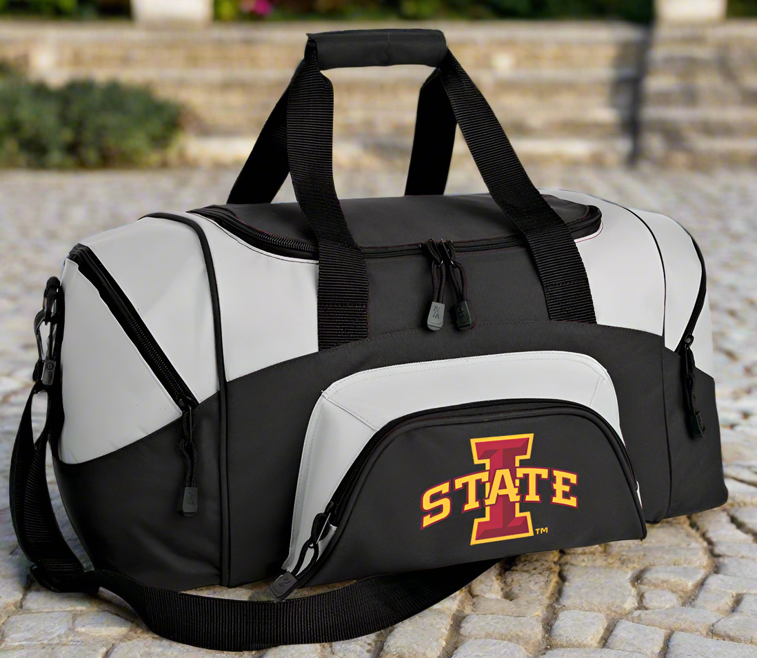 Small Iowa State Duffel Bag Carryon Iowa State University Carry-on Suitcase or Gym Bag