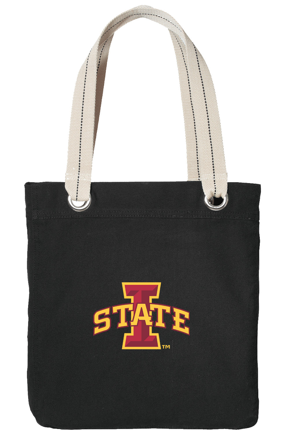 Iowa State Tote Bag Iowa State University Deluxe Canvas Shoulder Bag