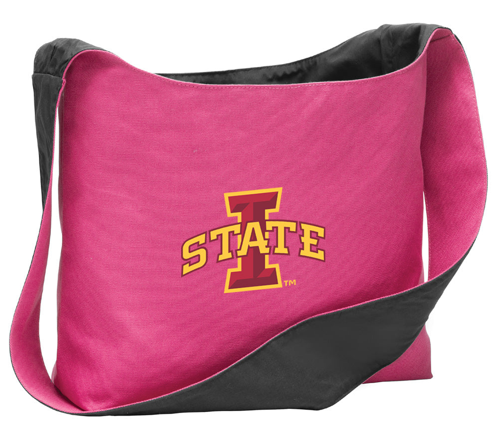 Iowa State Cross Body Bag Iowa State University Shoulder Tote Bag - Sling Style