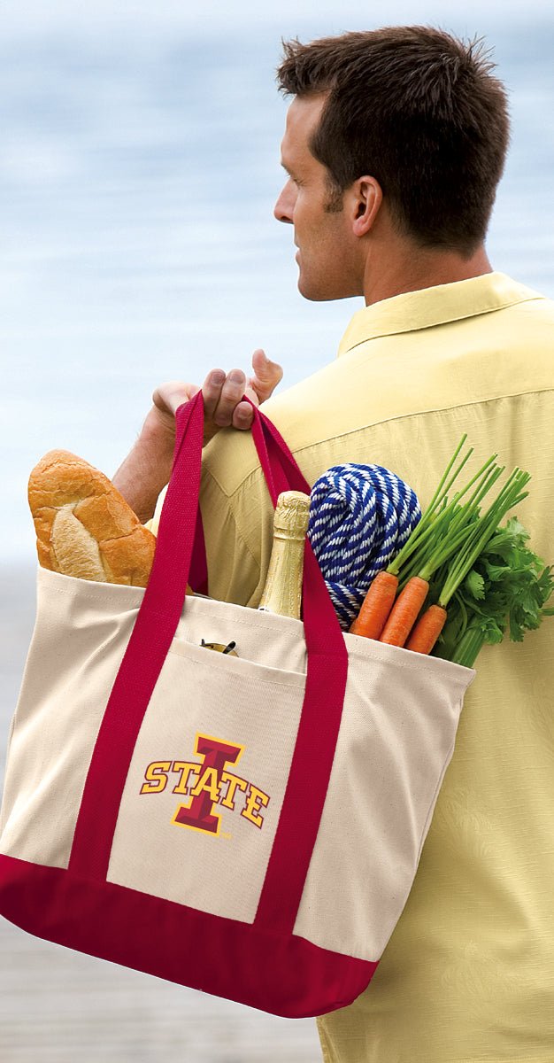 Iowa State Canvas Tote Bag Iowa State University Classic Tote