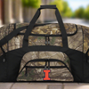 University of Illinois Camo Large Duffel Bag Illini Suitcase Travel Bag or Sports Gear Bag