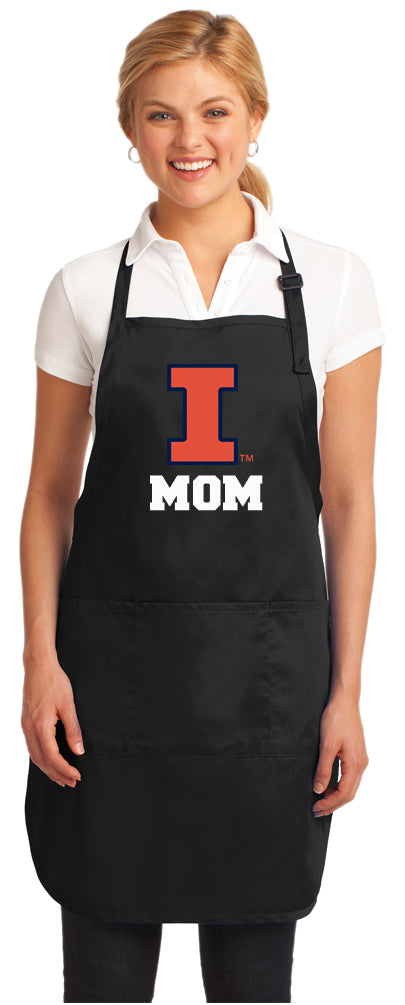 University of Illinois Apron Illini Apron - Stain Resistant Fabric