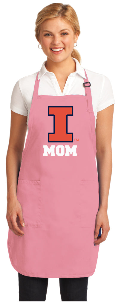 University of Illinois Apron Illini Apron - Stain Resistant Fabric