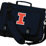 University of Illinois Messenger Bag Illini Classic Laptop Bag