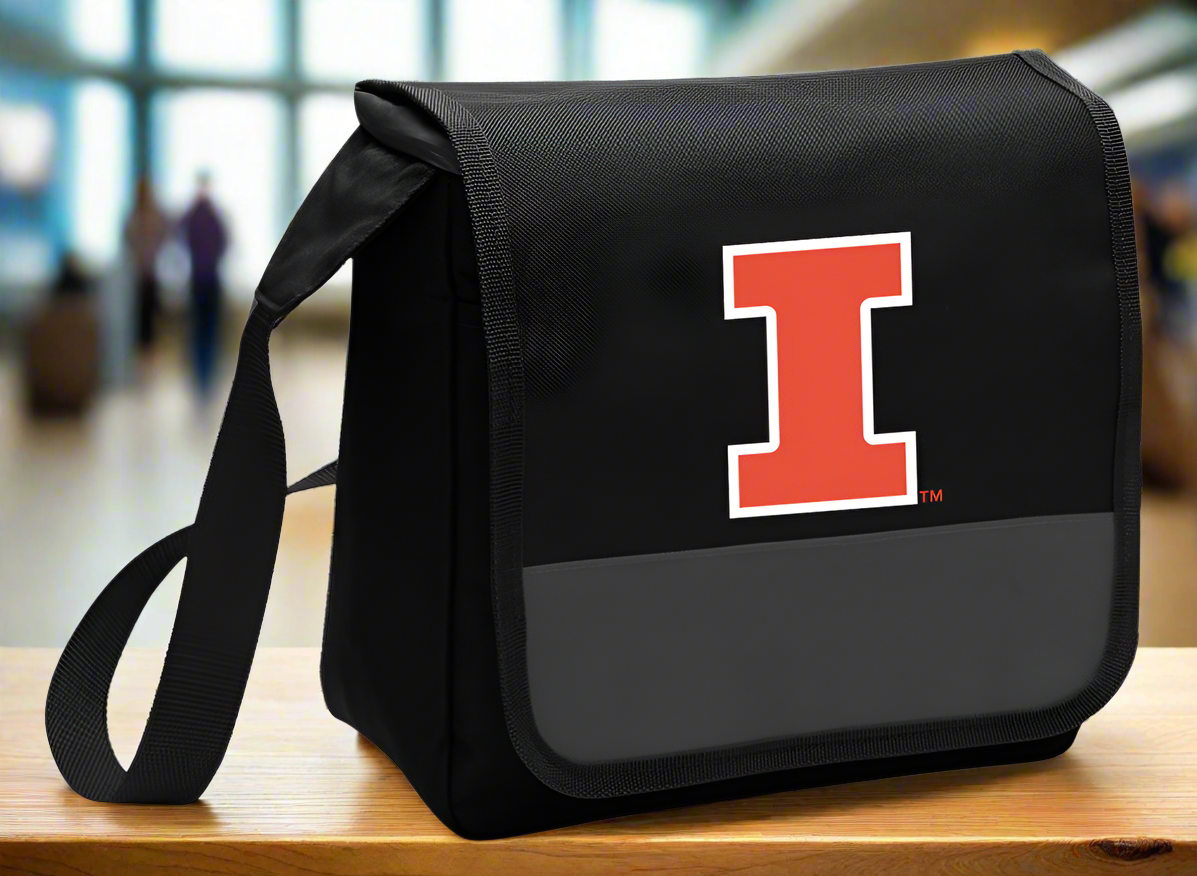 University of Illinois Lunch Bag Illini Cooler or Lunchbox