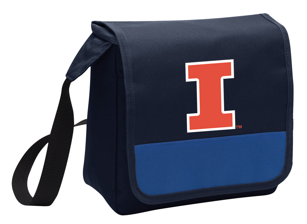 University of Illinois Lunch Bag Illini Cooler or Lunchbox