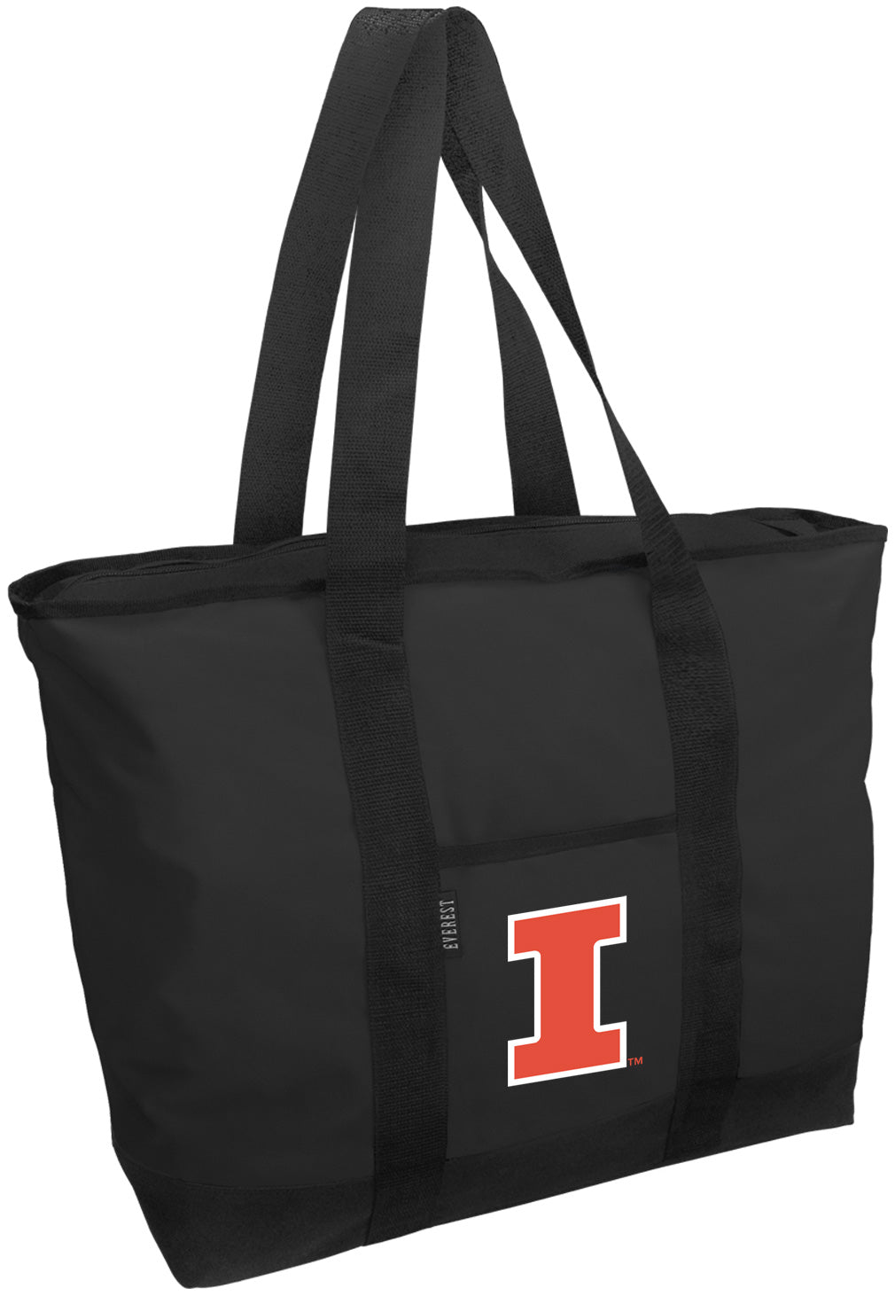 University of Illinois Tote Bag Illini Large Zippered Tote