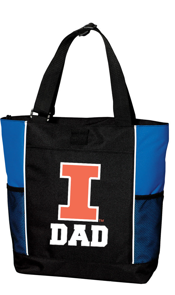 University of Illinois Tote Bag Illini Carryall Tote