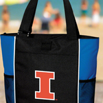 University of Illinois Tote Bag Illini Carryall Tote