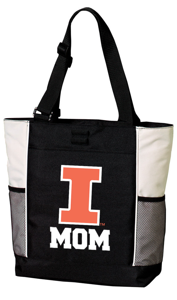 University of Illinois Tote Bag Illini Carryall Tote