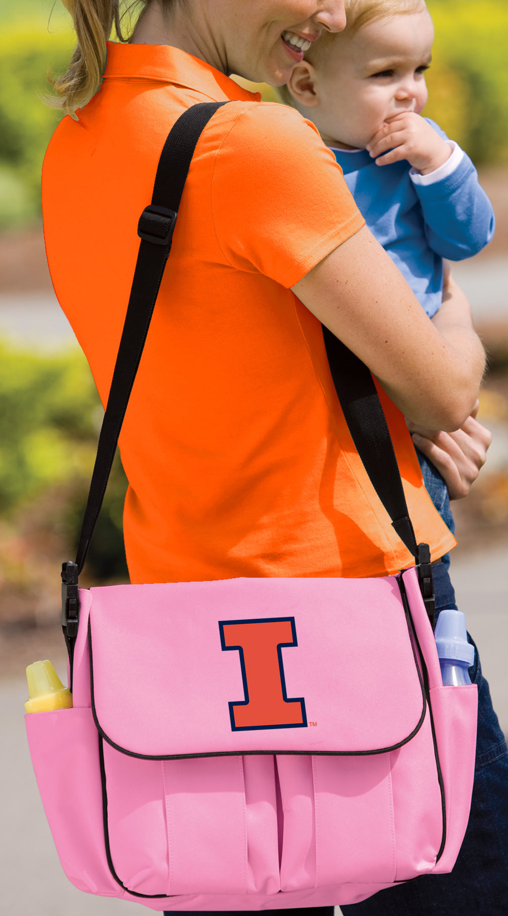 University of Illinois Diaper Bag Illini Baby Bag