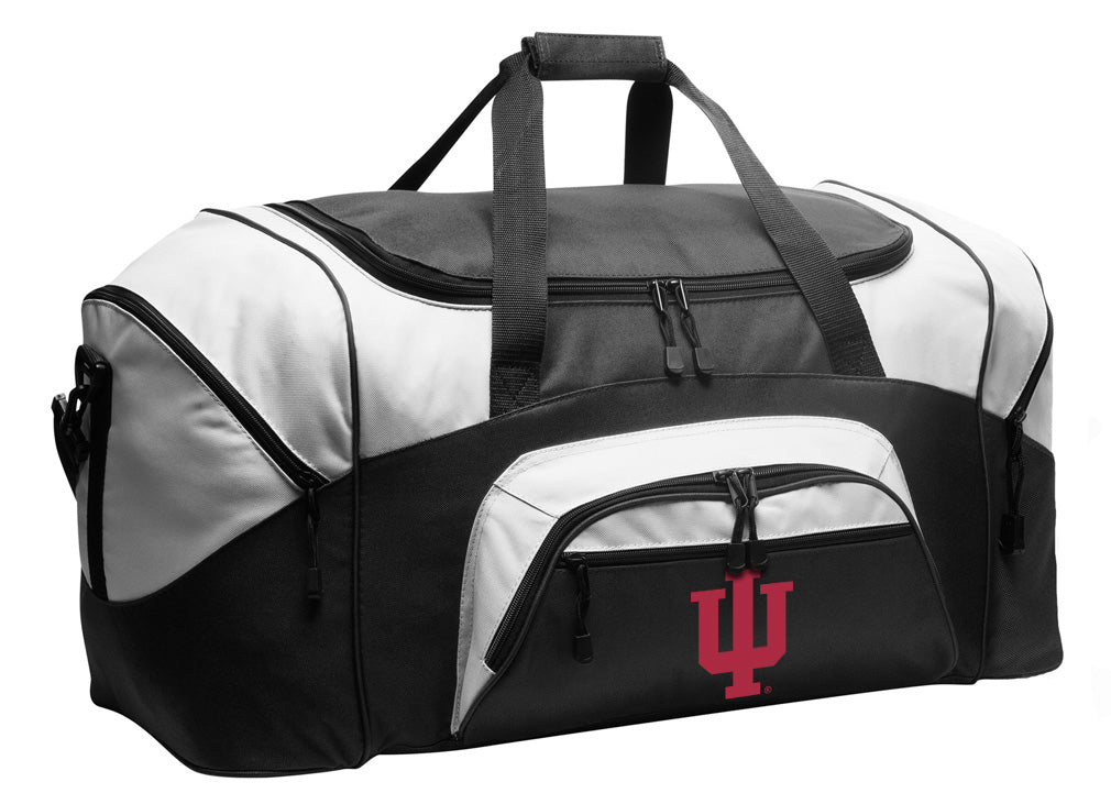 Indiana University Large Duffel Bag IU Suitcase Luggage Bag