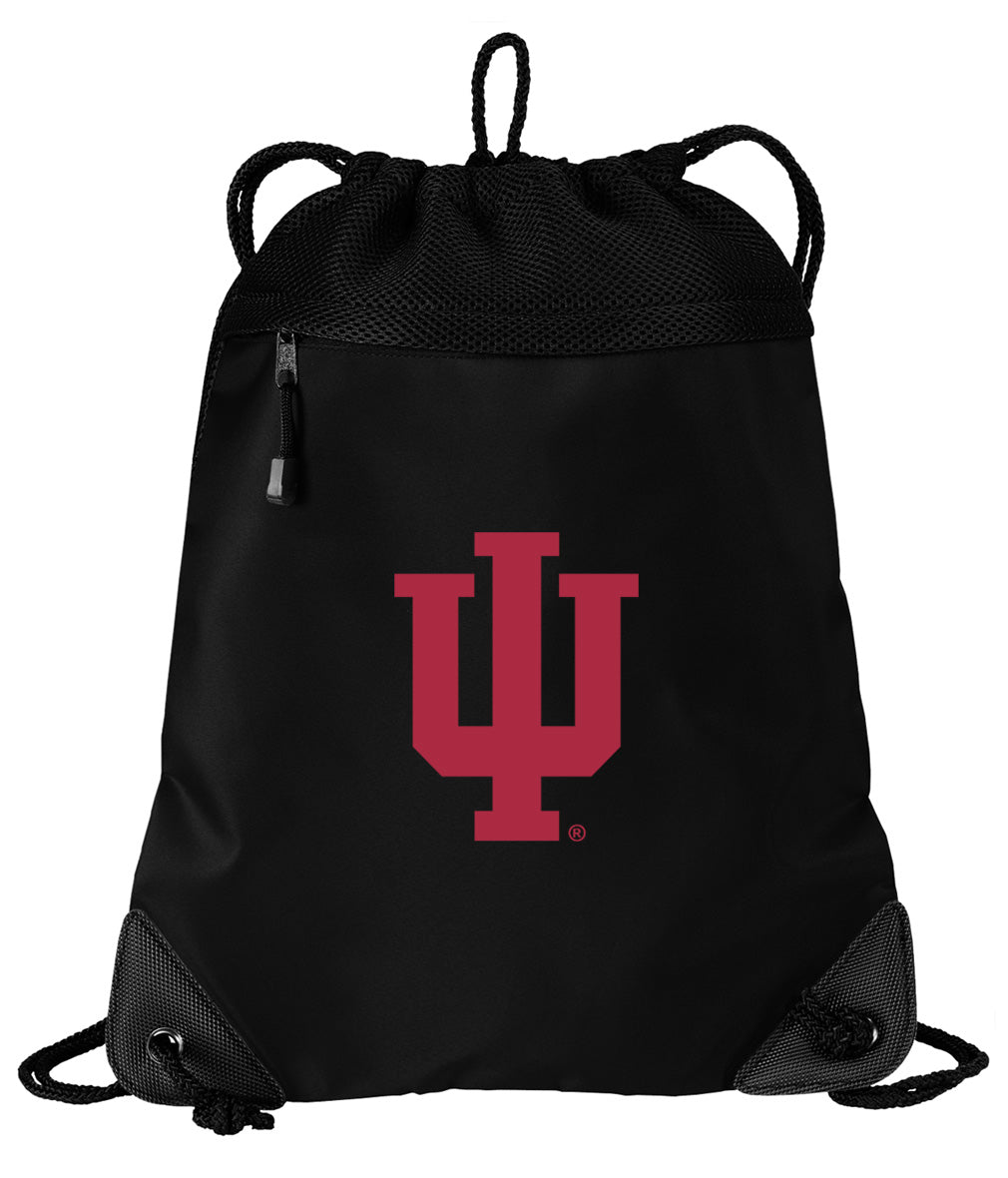 Indiana University Drawstring Backpack IU Cinch Pack - Mesh & Microfiber