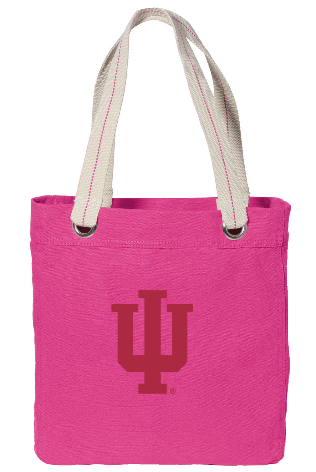 Indiana University Tote Bag IU Deluxe Canvas Shoulder Bag