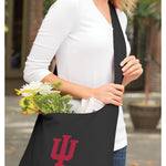 Indiana University Cross Body Bag IU Shoulder Tote Bag - Sling Style