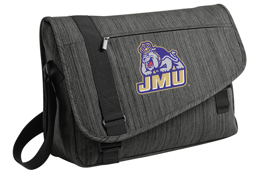 JMU Messenger Bag James Madison University Travel Bag